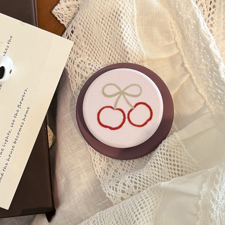 Coaster with cherry motif Stornfield