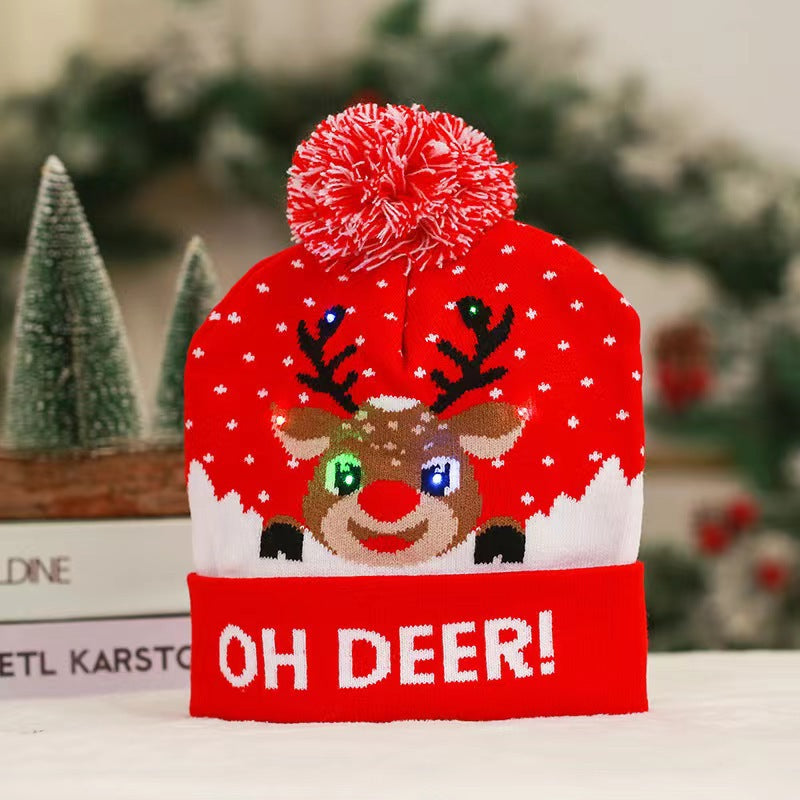 Funny Christmas hat with LED lights Stornfield