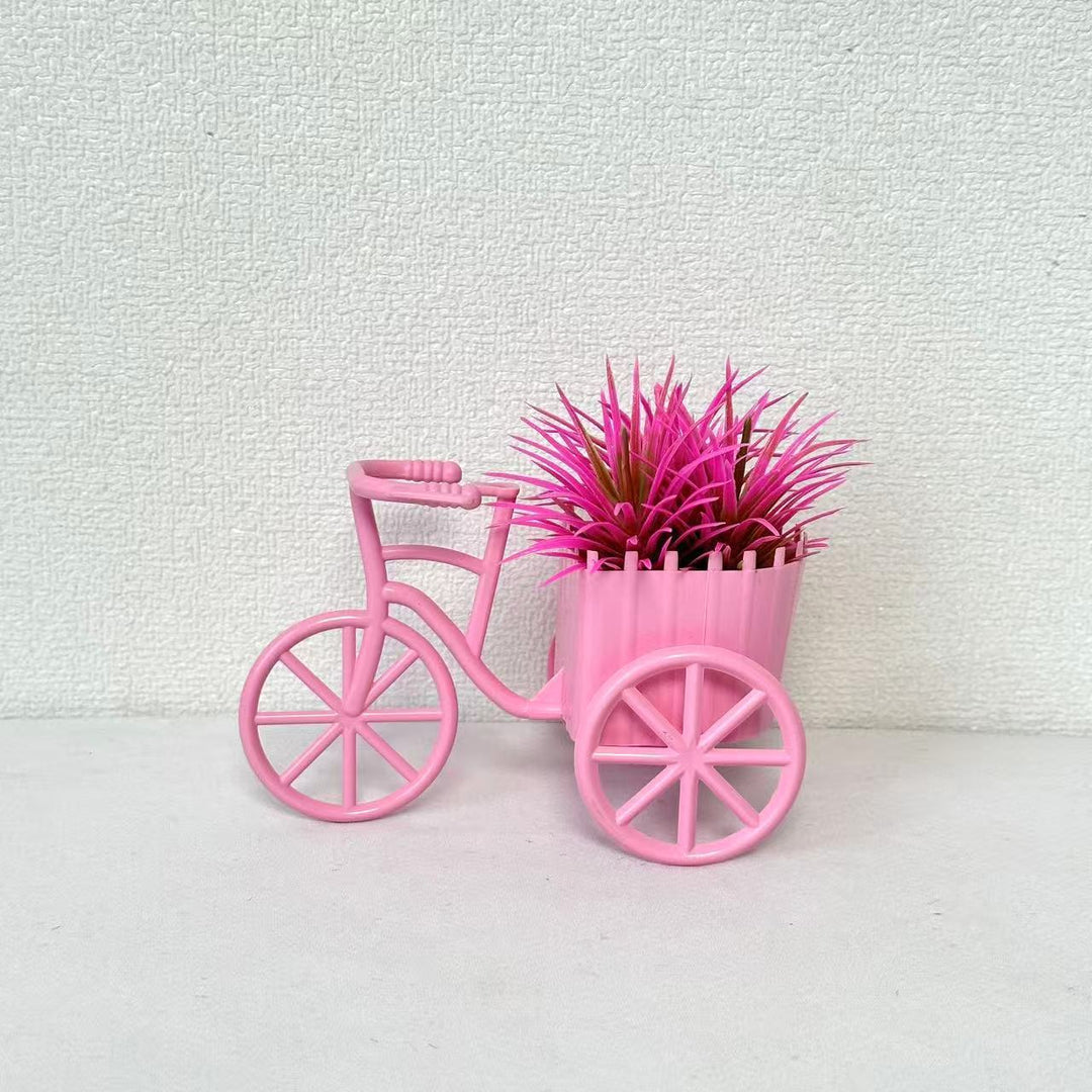 Decorative Bicycle Plant Holder for Home Decor Display