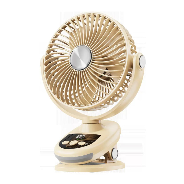 Unisex Portable Desktop Fan with Digital Control Stornfield