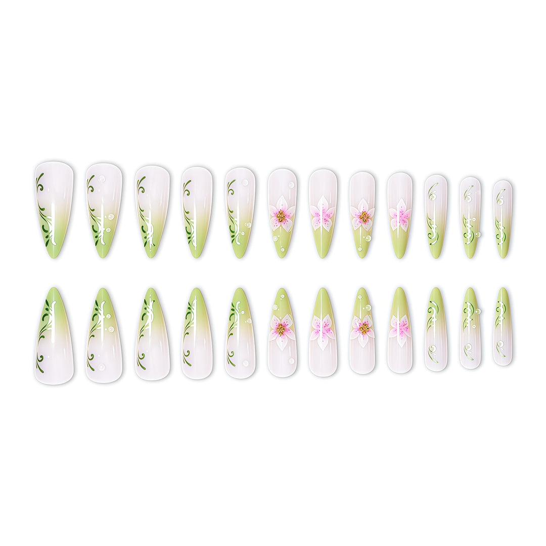 Elegant Stiletto Nail Art Extensions Stornfield