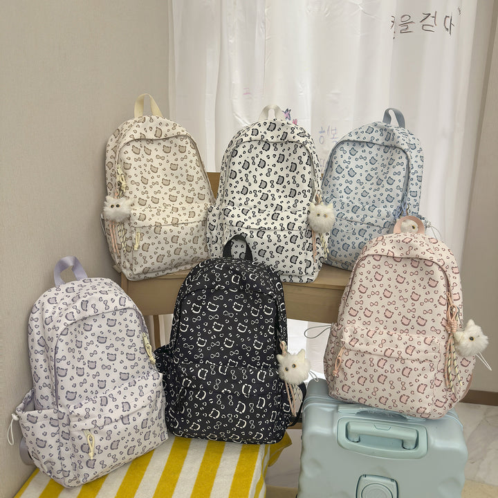 Playful Patterned Student Backpack Stornfield