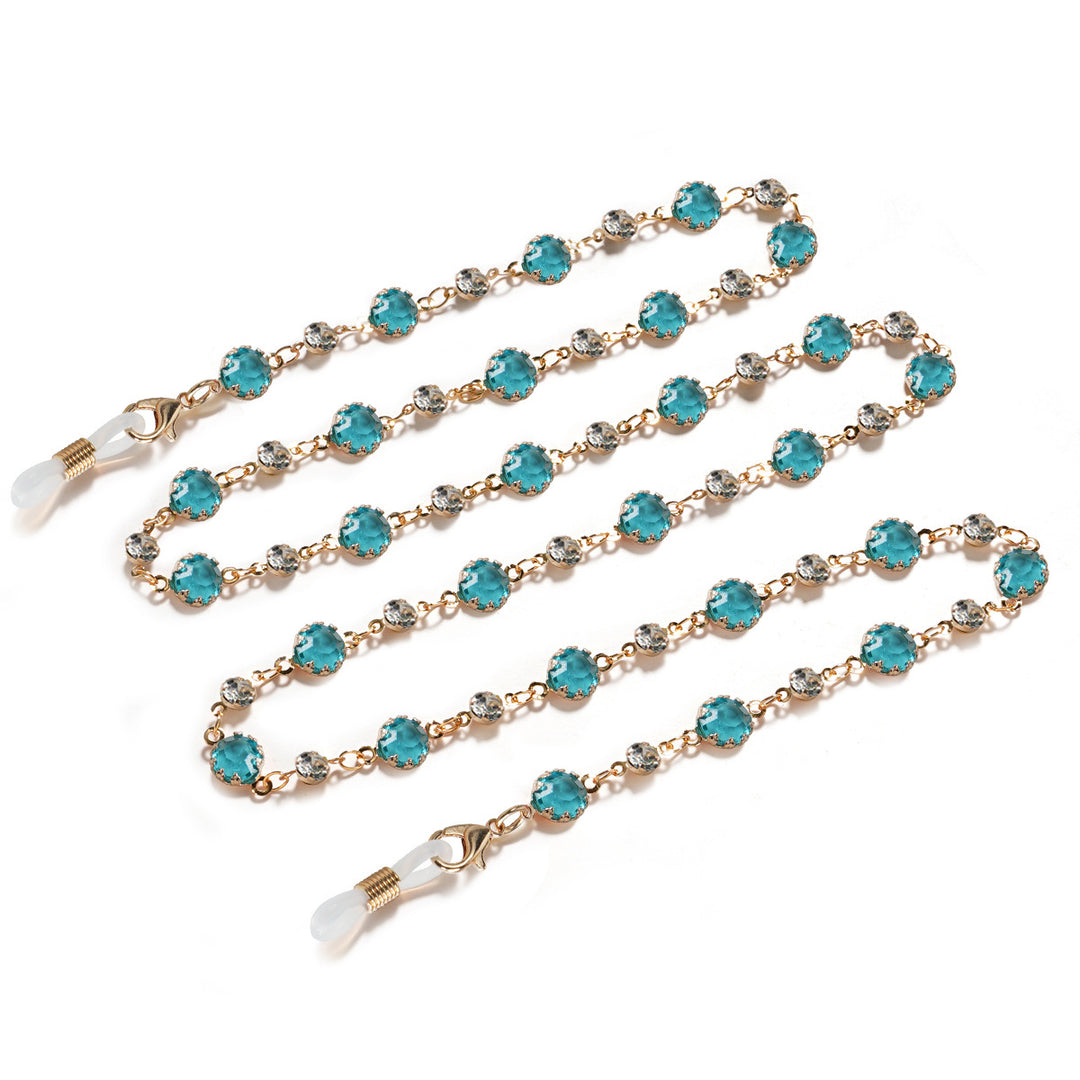 Elegant Gemstone Eyewear Chain Stornfield