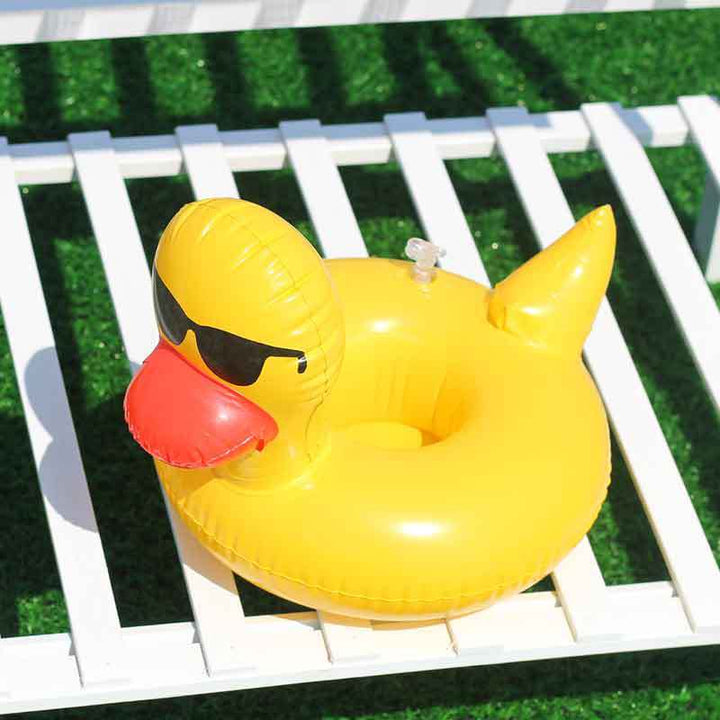 Women Inflatable Swim Ring with Floral Design Stornfield