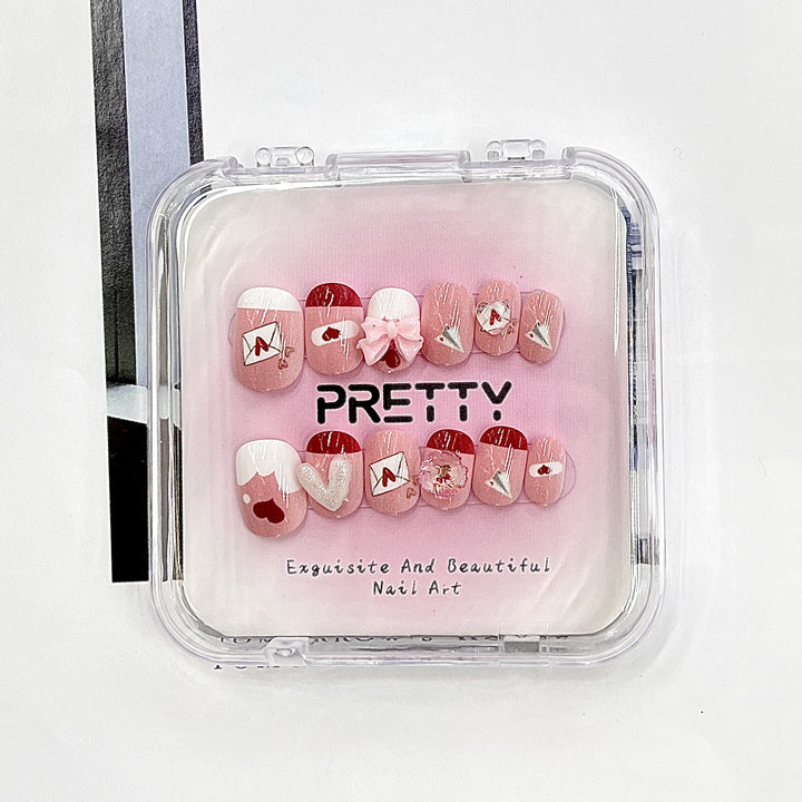Decorative Press-On Nail Set Stornfield