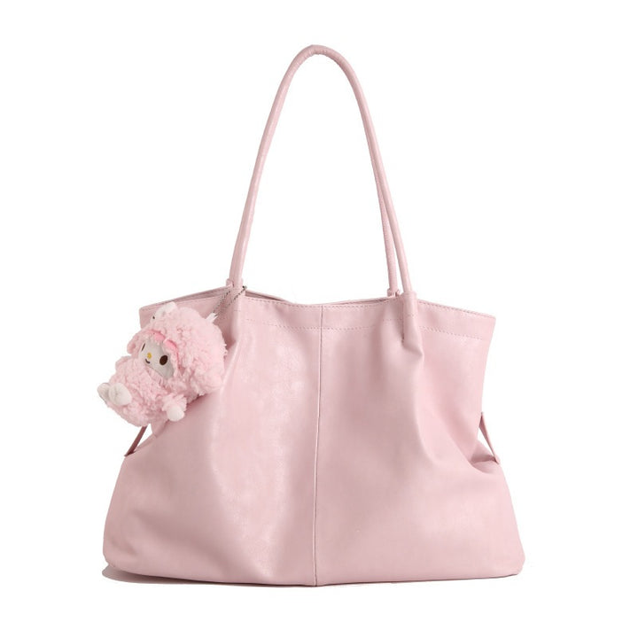Luxurious Faux Leather Tote Bag
