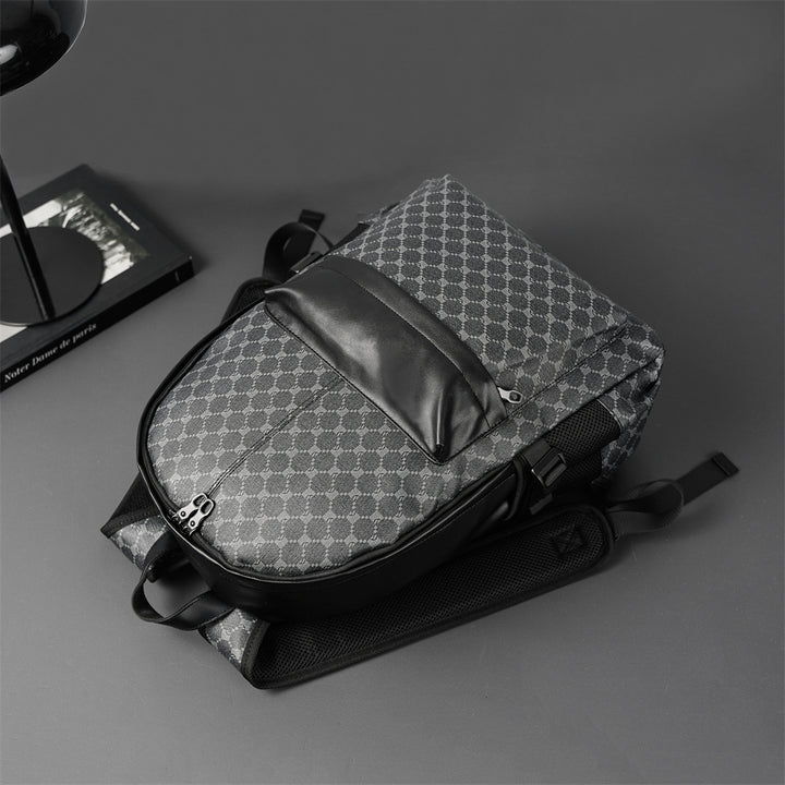 Fashionable city backpack with stylish pattern and durable outer material Stornfield