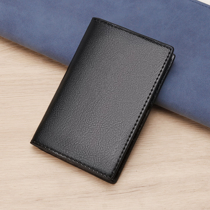 Premium Leather Vertical Card Holder Stornfield