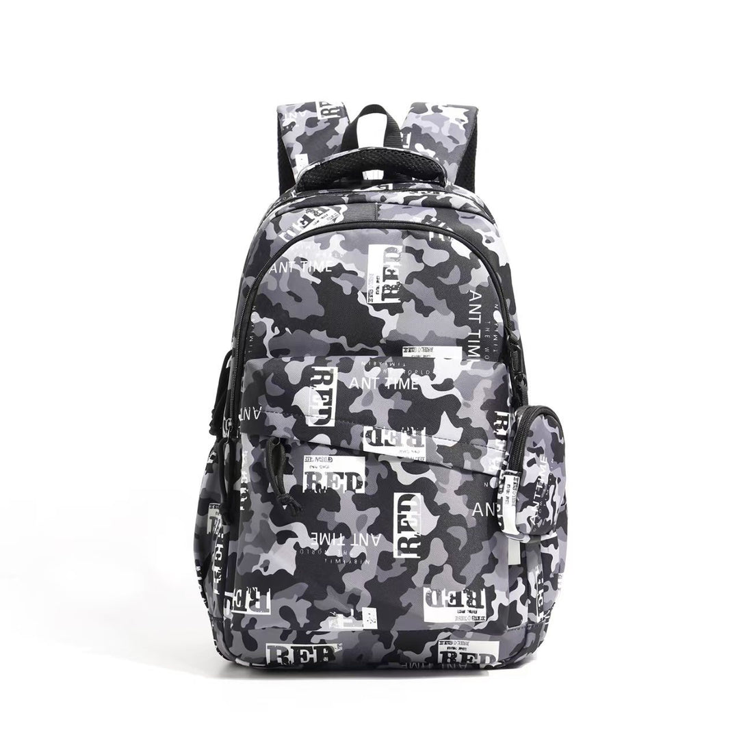 Backpack with Modern Camouflage Design and Functional Pockets Stornfield