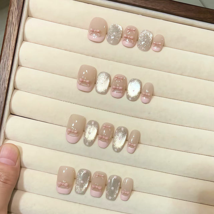 Elegant Press-On Nail Art Collection Stornfield