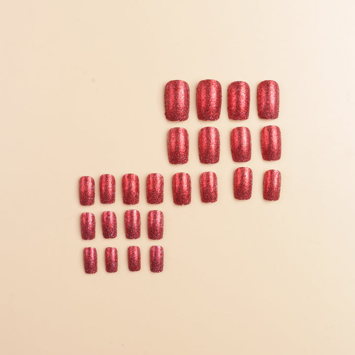 Glittering Acrylic Press-On Nail Tips Stornfield