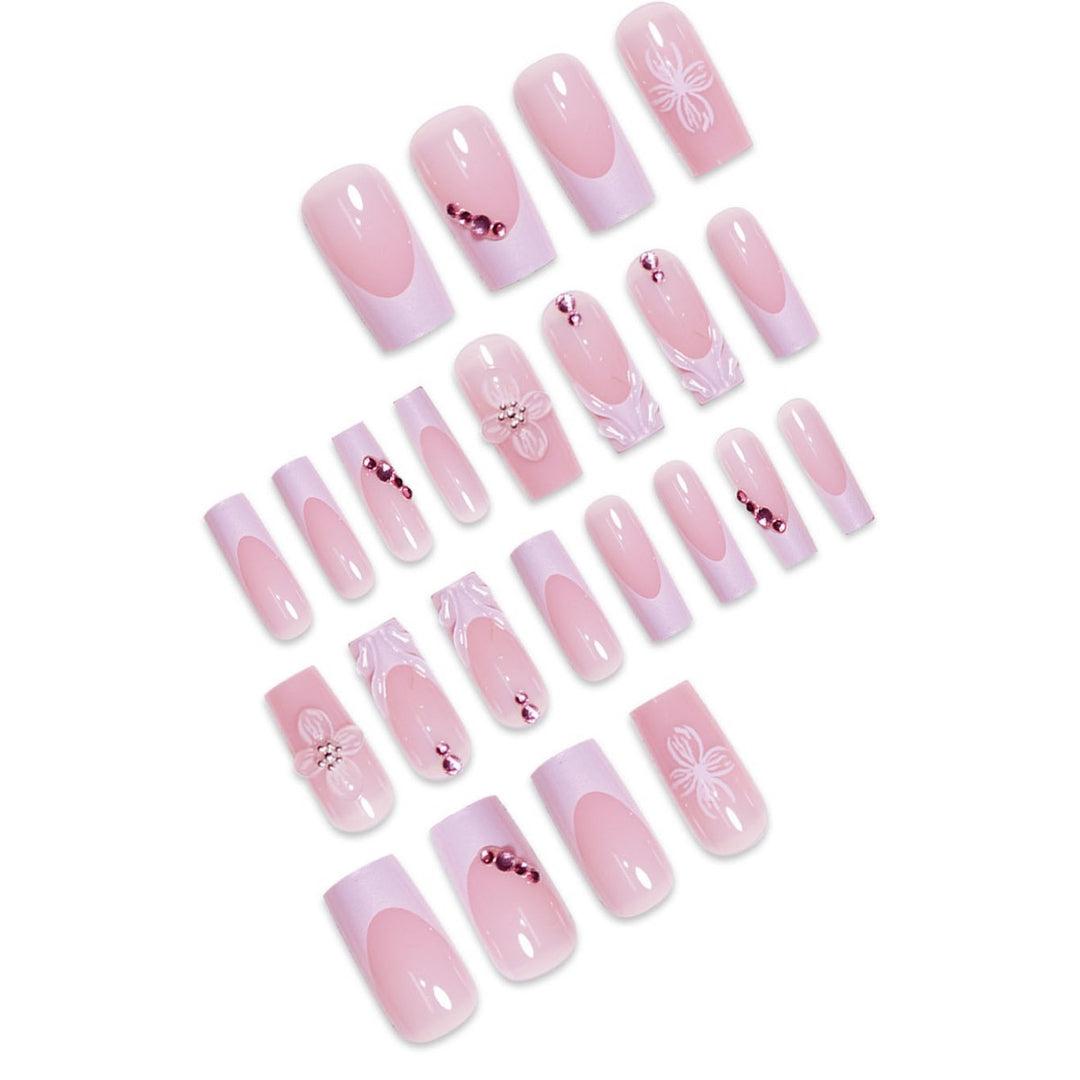 Decorative Floral Press-On Nails Stornfield 1787913767