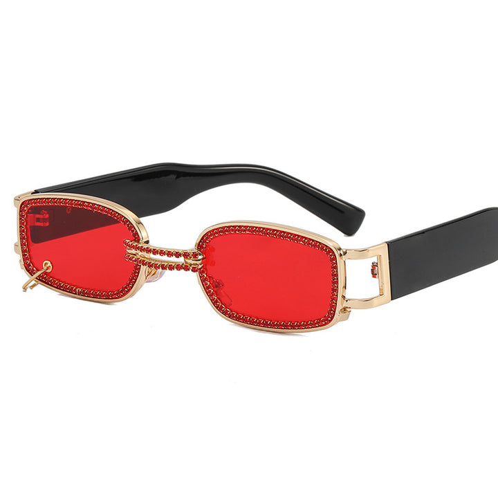 Women's stylish sunglasses with sparkling crystal frame Stornfield