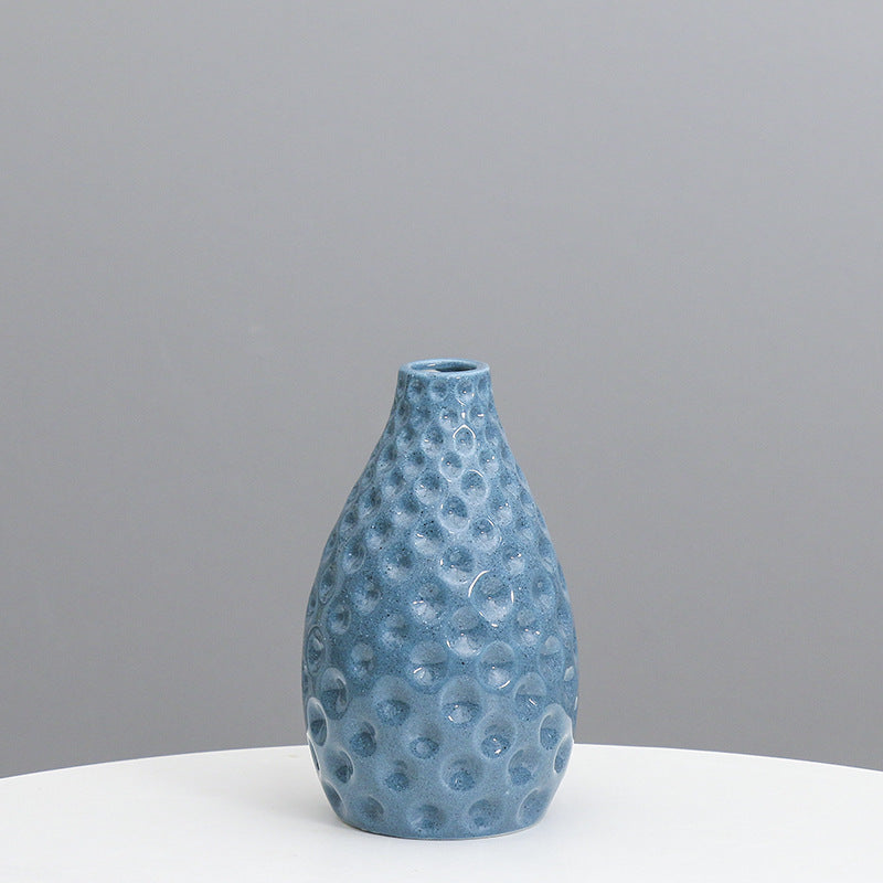 Textured Ceramic Decorative Vase Stornfeild