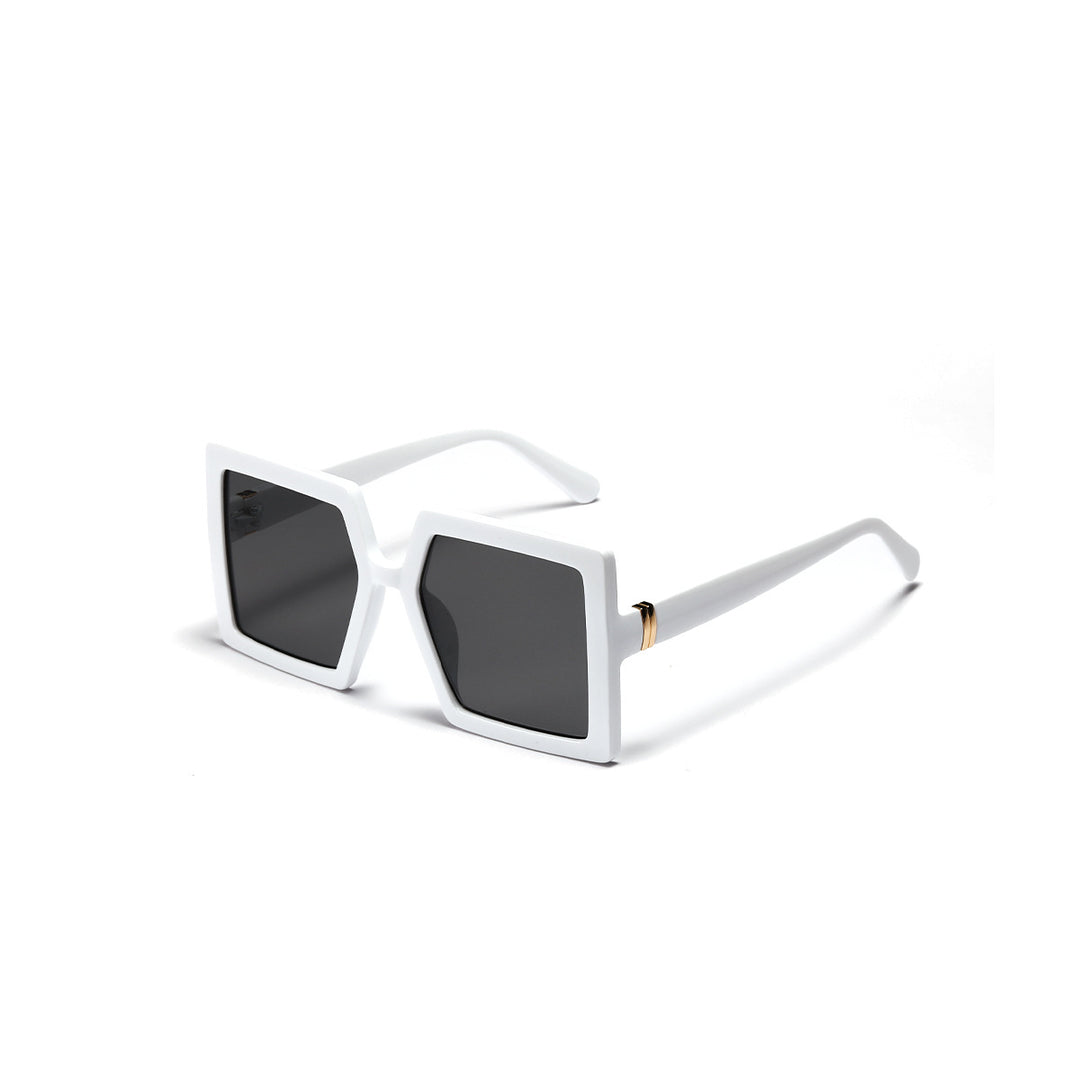 Ladies geometric sunglasses with modern, wide frame Stornfield
