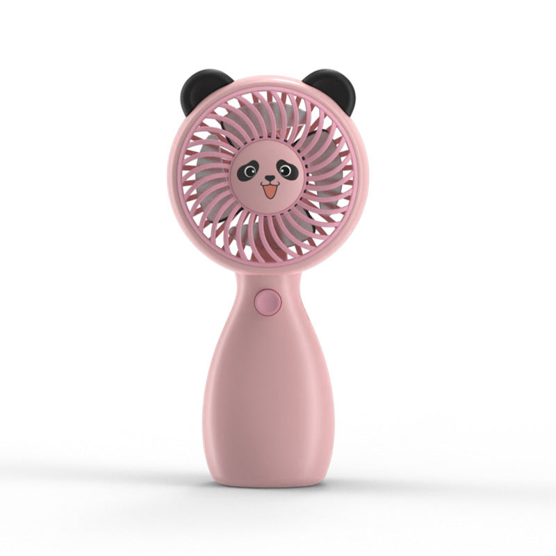 Women's Portable Mini Hand Fan in Cute Animal Design Stornfield