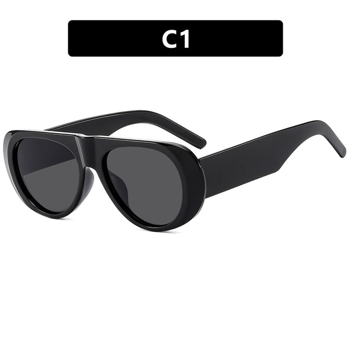 Women's fashionable sunglasses with futuristic design and polarized lenses Stornfield
