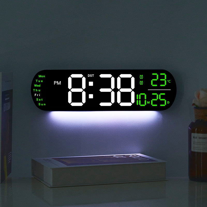Digital LED alarm clock with large display and temperature display Stornfield