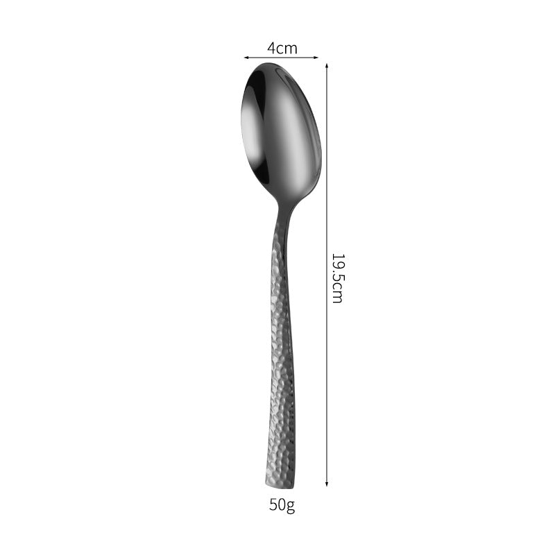 Elegant spoon with unique surface design Stornfield