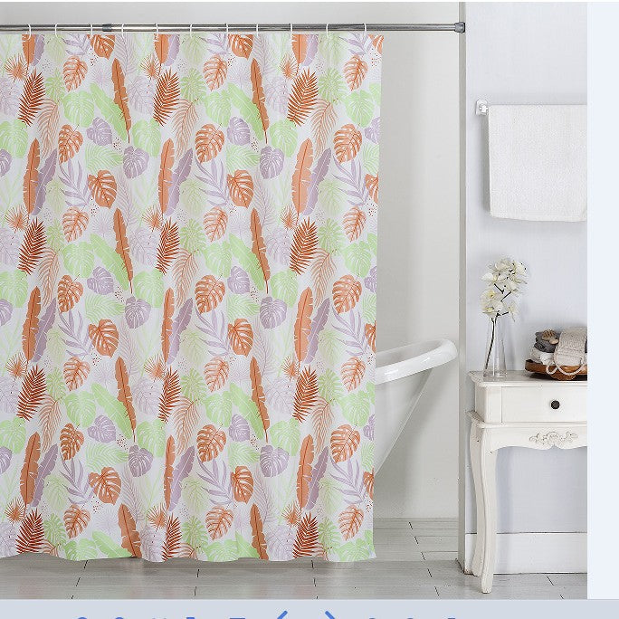Floral Patterned Shower Curtain Stornfield