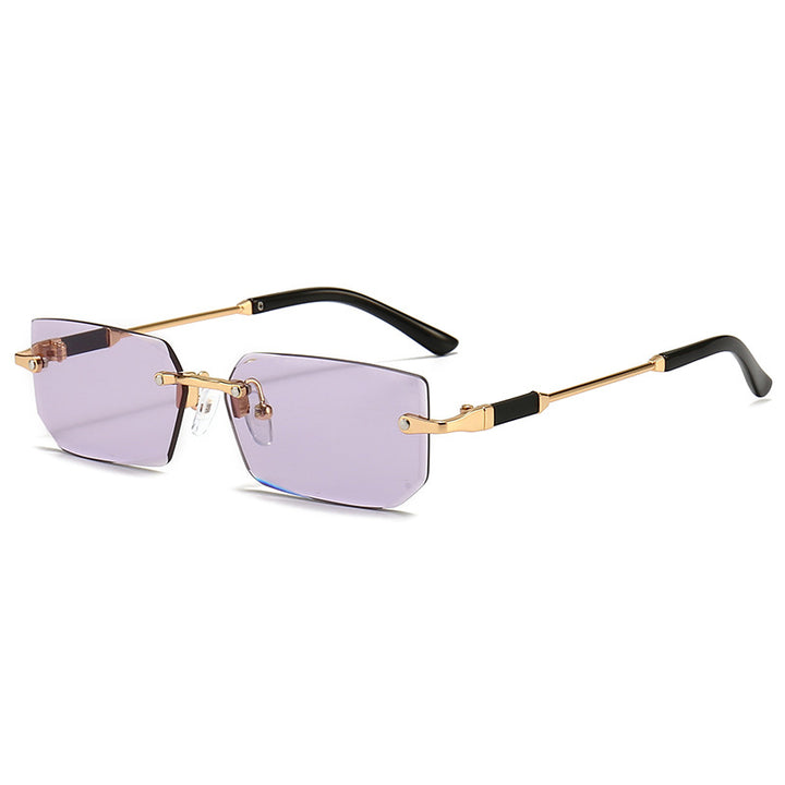 Ladies elegant and fashionable sunglasses with transparent frame Stornfield