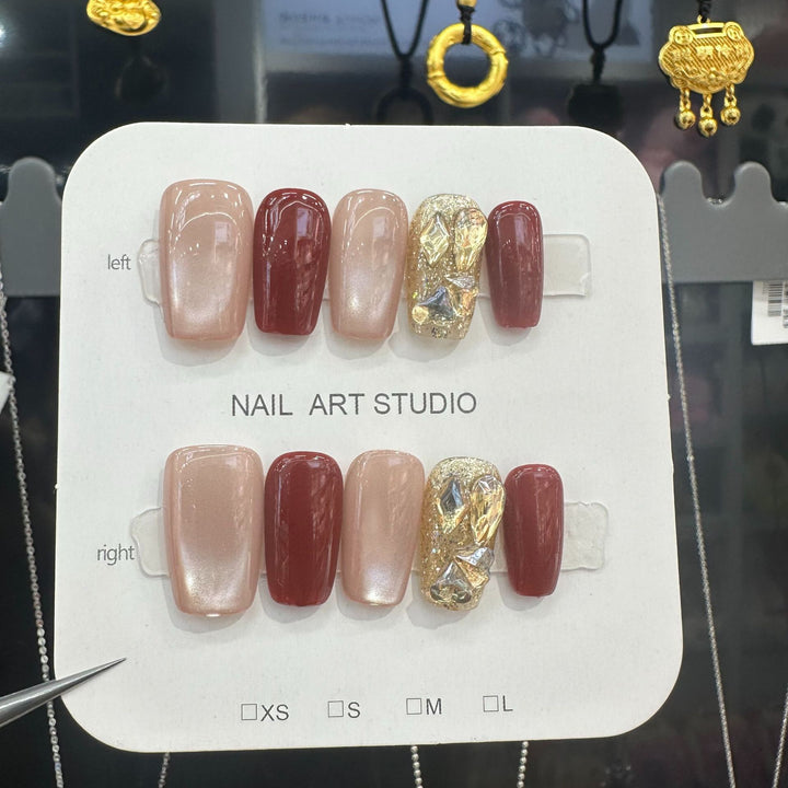 Glamorous Press-On Nail Set Stornfield