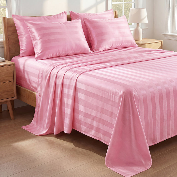 Luxury Satin Bed Sheet Set