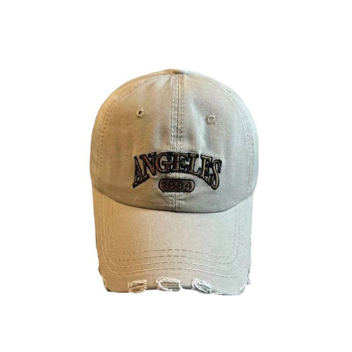 Women's Distressed Vintage-Style Adjustable Baseball Cap Stornfield