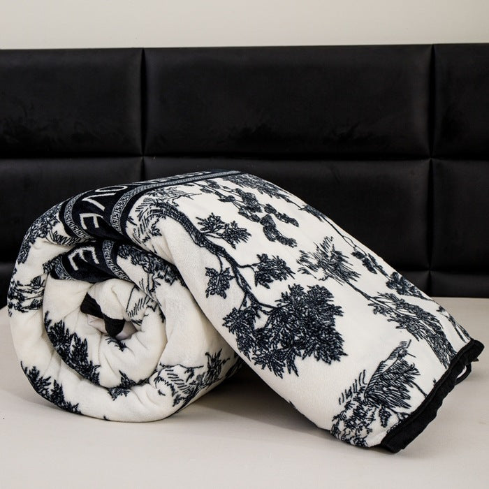 Women Patterned Blanket made of Soft Cotton Stornfield