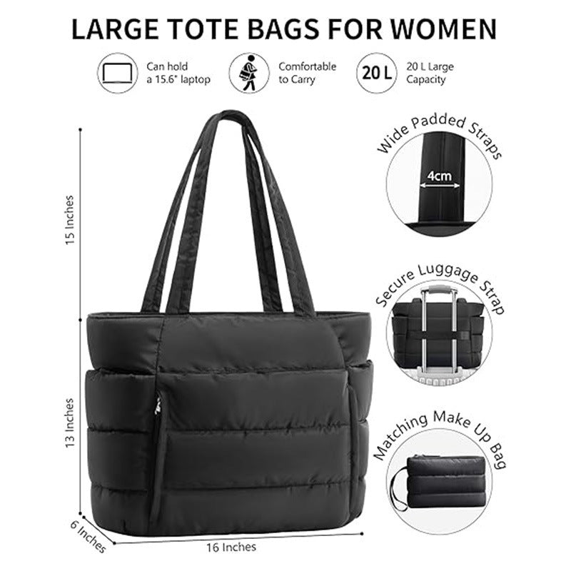 Multifunctional shopping bag with insulating compartments Stornfield