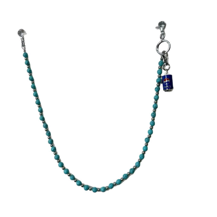 Cropped T-Shirt with Trendy Chain Pendant Stornfield