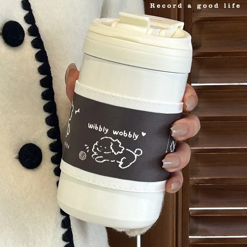 Women's Insulated Thermo Mug with Cute Animal Design Stornfield