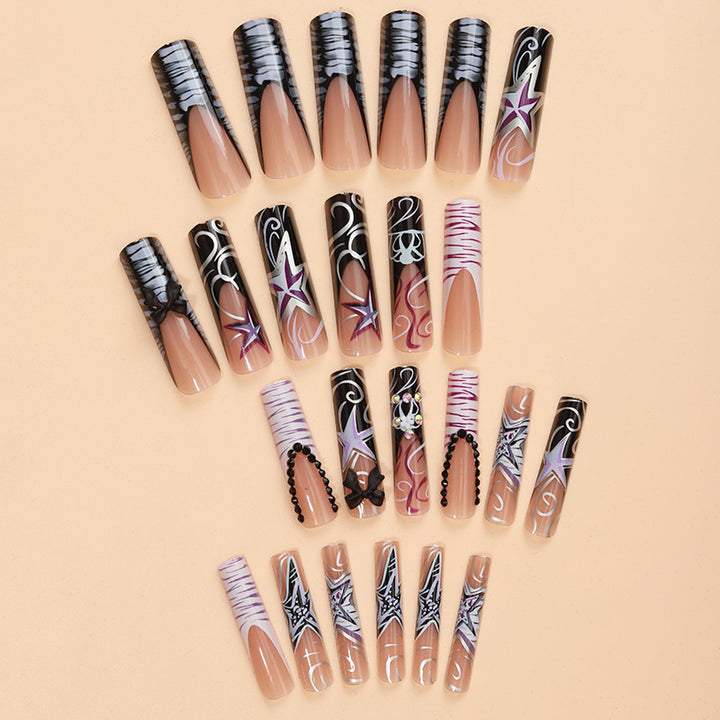 Artistic Themed Nail Tip Set Stornfield