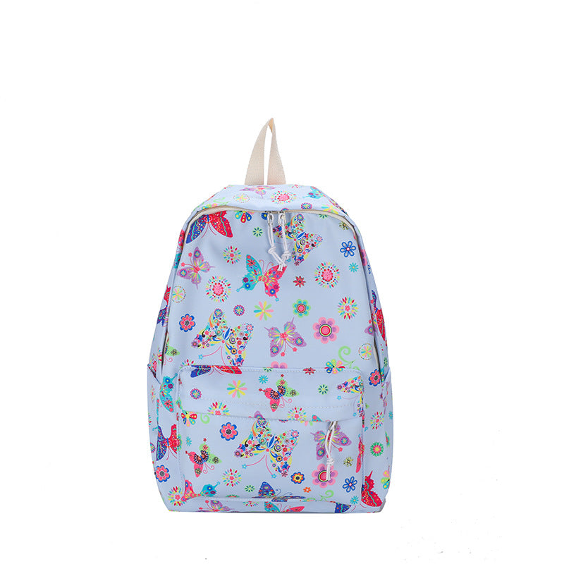 Butterfly Print Casual Backpack Stornfield