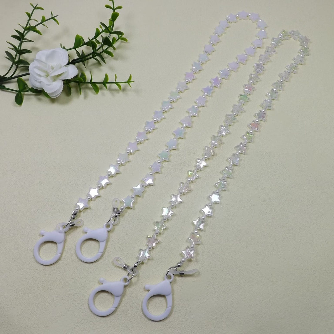 Glasses strap made of transparent resin Stornfield