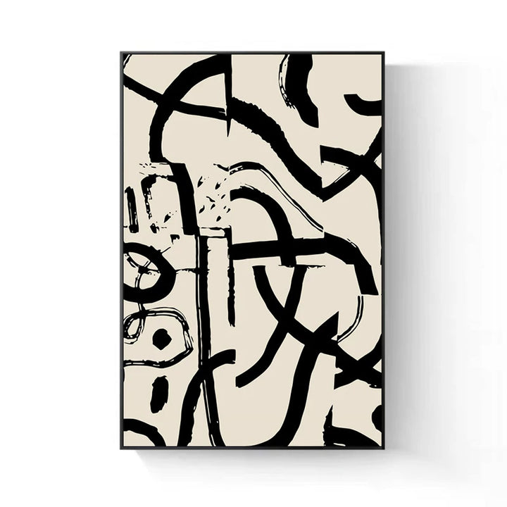 Abstract Geometric Wall Art Canvas