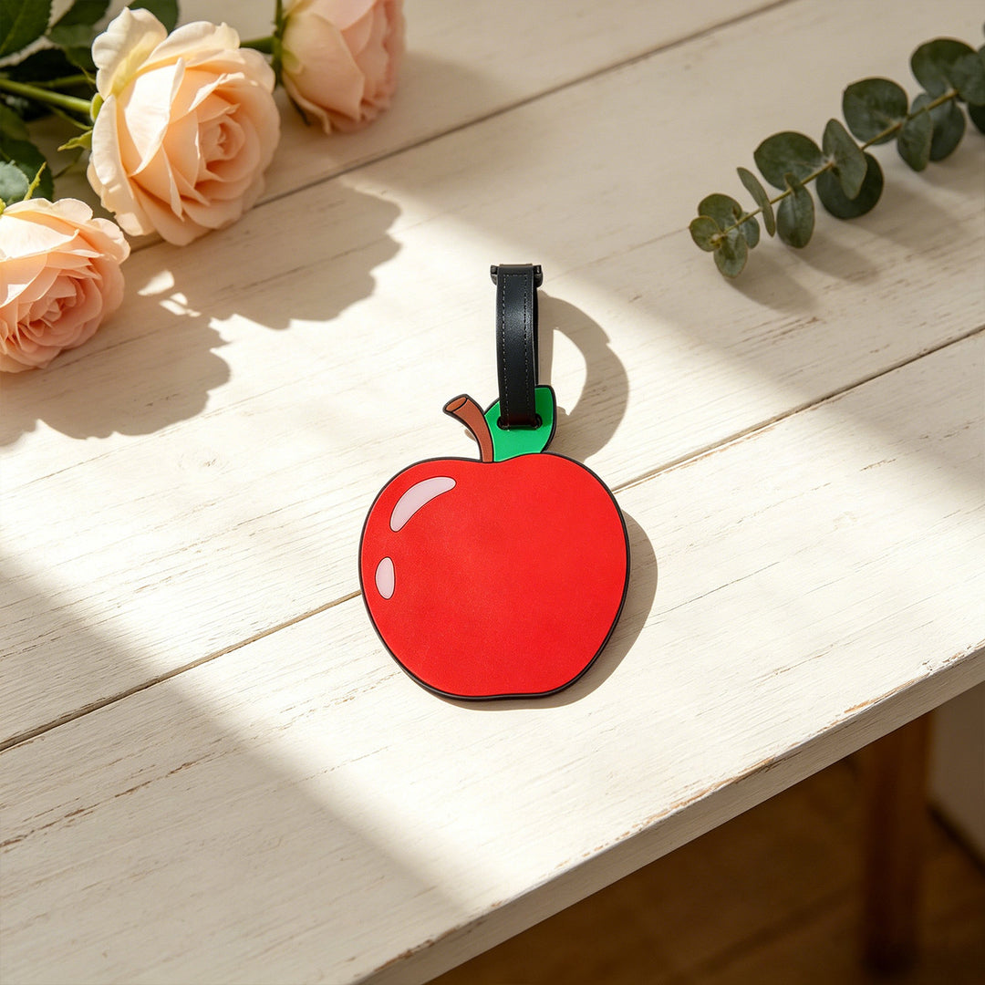 Fun Apple Shaped Luggage Tag Stornfield