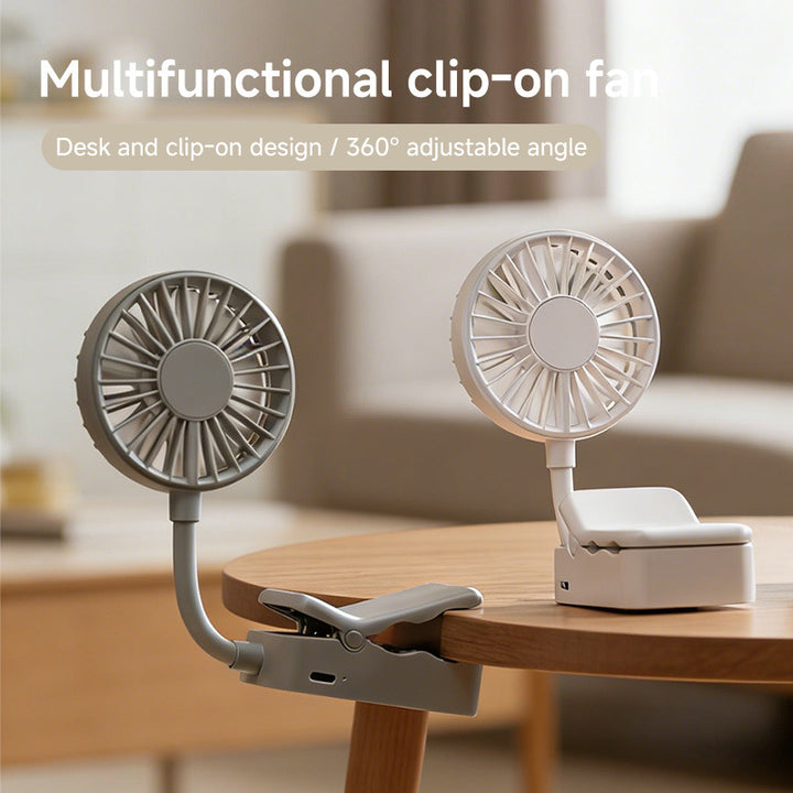 Unisex portable clip fan with adjustable arm Stornfield
