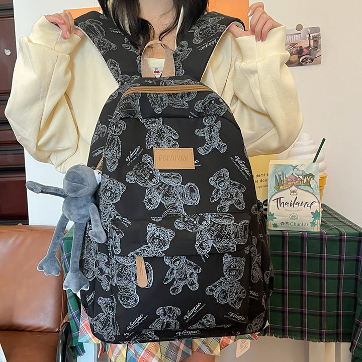 Fun Illustrated Character Backpack Stornfield