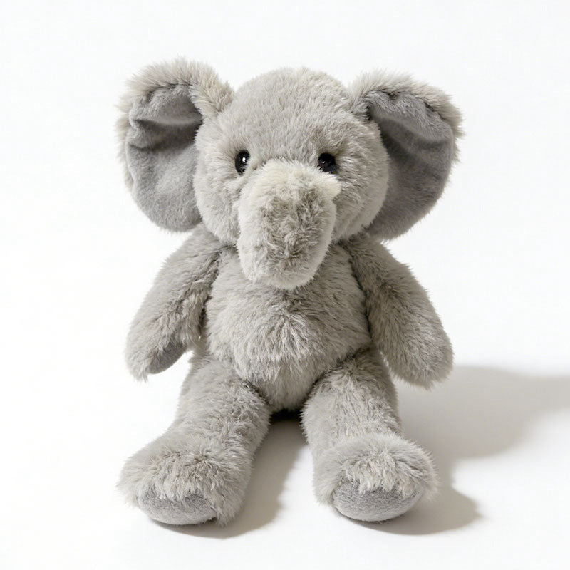 Plush Cow Cuddle Companion with Soft Faux-Fur, Embroidered Face & Huggable Snout Stornfield