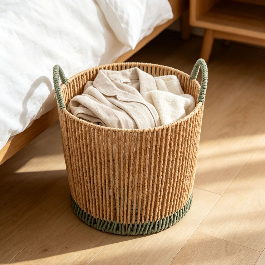 Modern Woven Storage Basket Stornfield