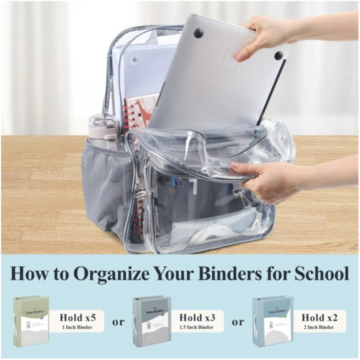 Transparent Leisure Backpack Stornfield