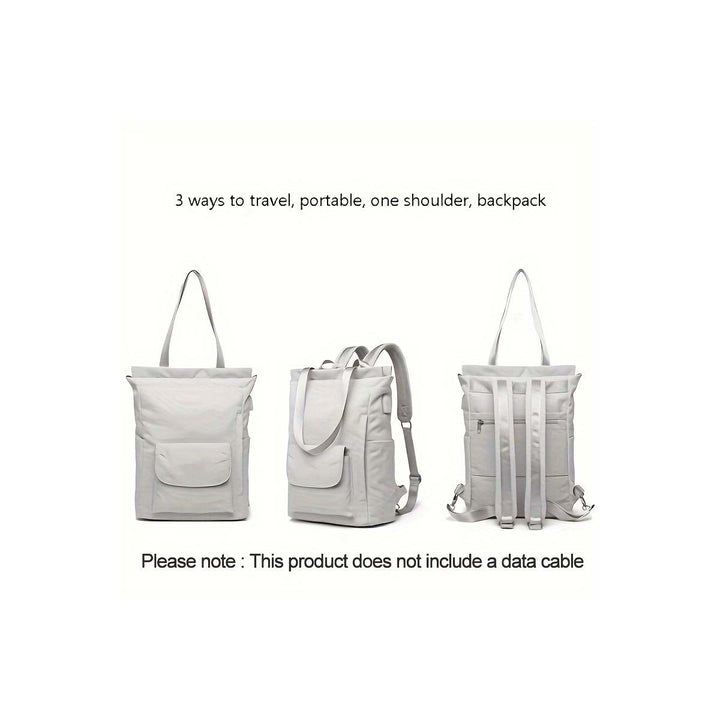 Unisex Multifunctional Backpack with Padded Laptop Compartment and Side Access Stornfield