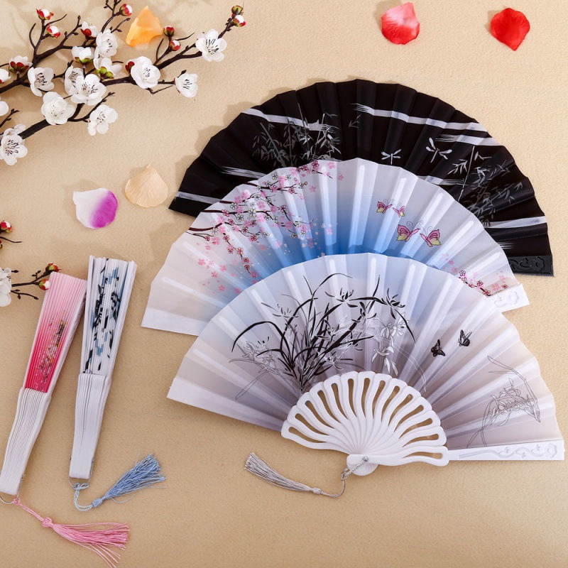 Ladies' artistically designed hand fan Stornfield