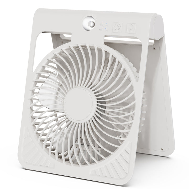 Portable Adjustable LED Desk Fan Stornfield