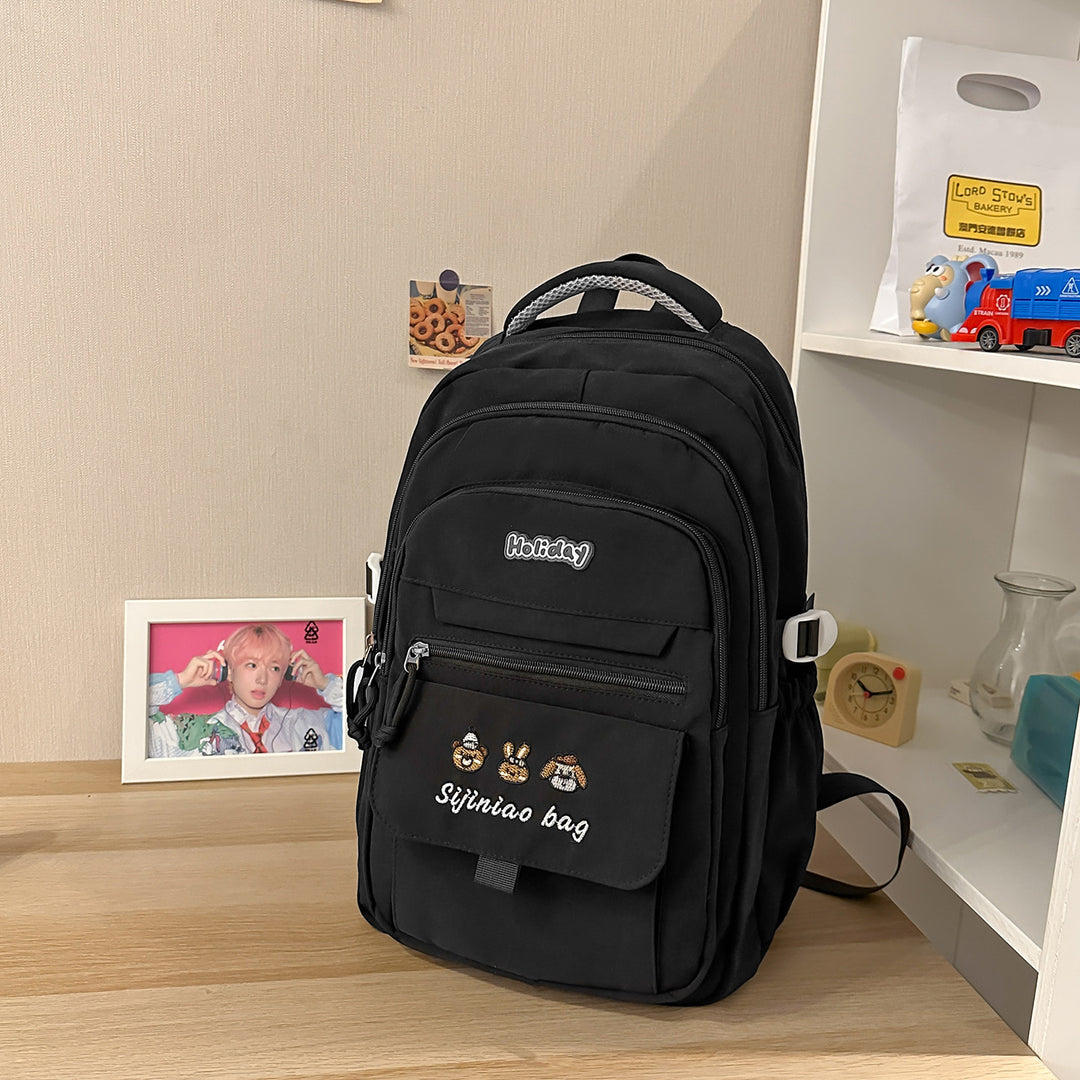 Cute Illustrated Character-Themed Backpack Stornfield