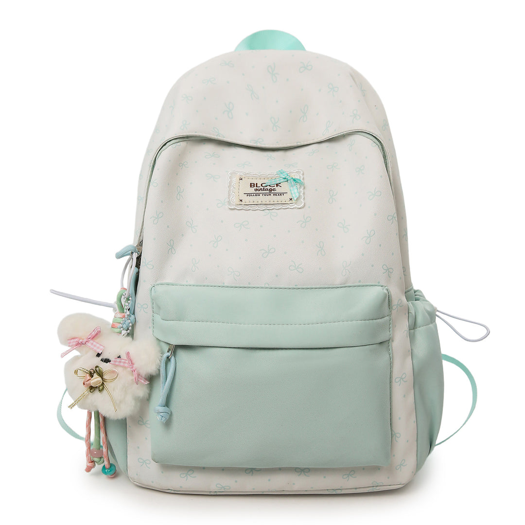 Stylish Printed Backpack with Fun Character Accents Stornfield