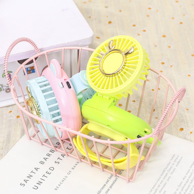 Women's Portable Mini Fan with Integrated Mirror and Spray Function Stornfield