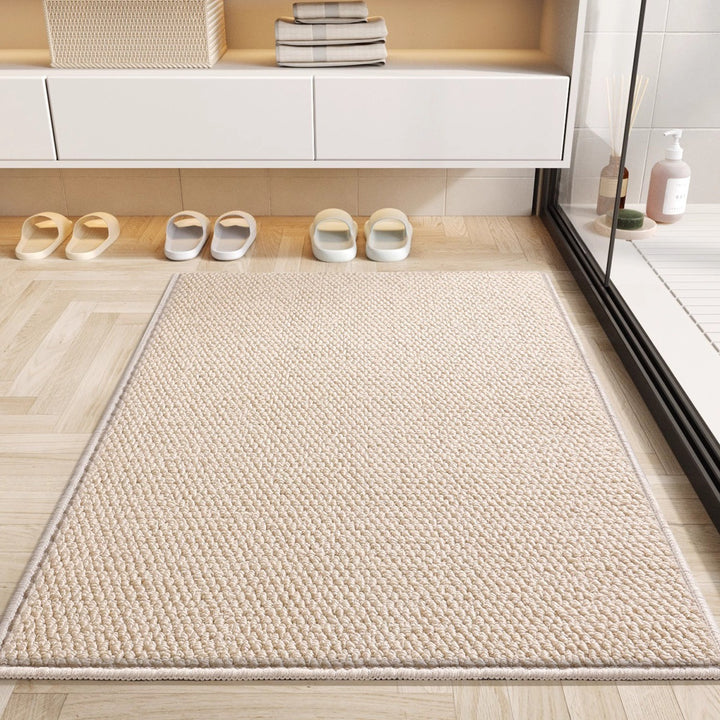 Textured Fiber Area Rug