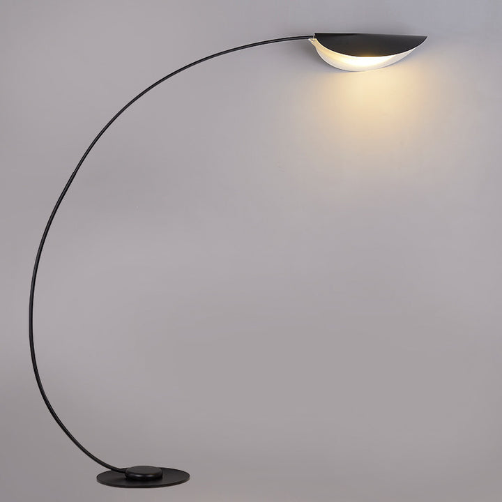Modern Arc LED Floor Lamp with Adjustable Brightness
